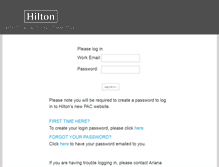 Tablet Screenshot of hiltonpac.com